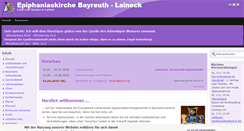 Desktop Screenshot of epiphaniaskirche.de